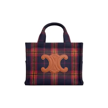 CELINE Fabric Tote Bag, Shopping Bag, Shoulder Bag, Crossbody Bag, Handbag Women's Multicolor