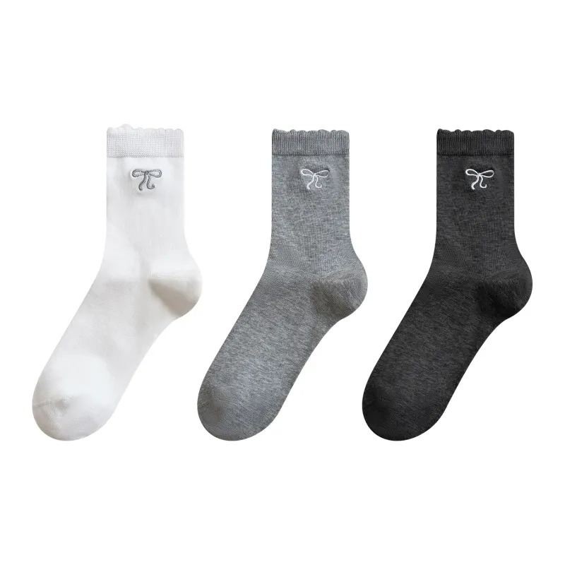 XXLLG Mid Calf Socks Women's Combo Set-7
