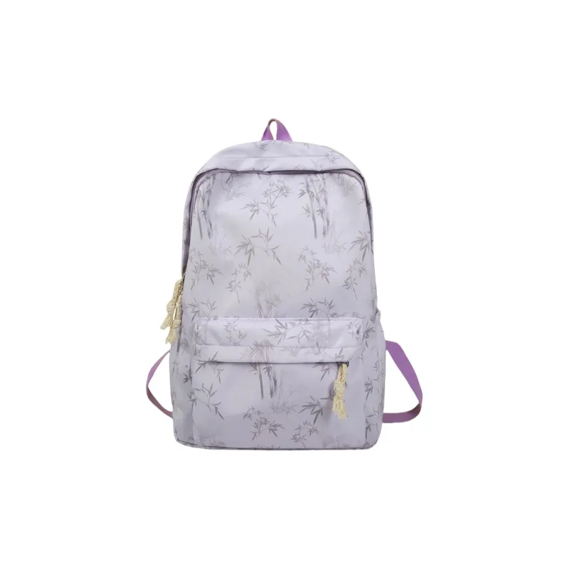 Parker Bear Nylon Backpack Unisex Multicolor-21