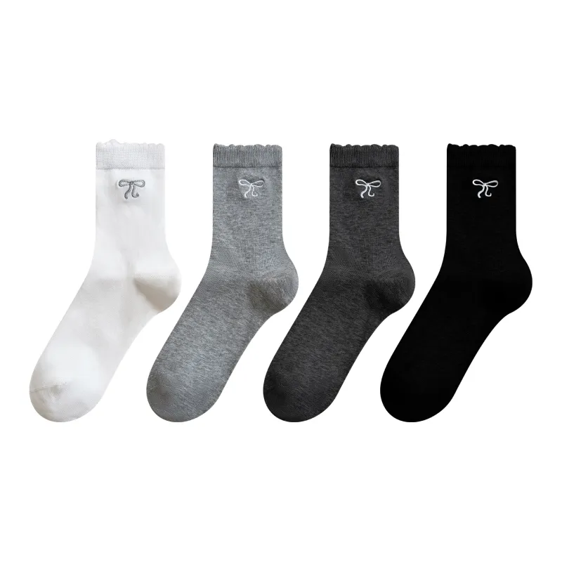 XXLLG Mid Calf Socks Women's Combo Set-0