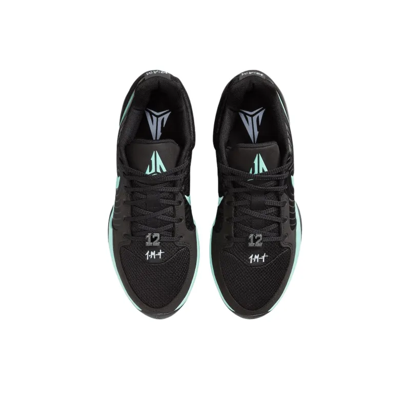 Nike Ja 2 Anti Slip Wear Resistant Low Top Basketball Shoes Unisex Black-3