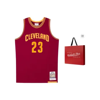 Mitchell & Ness x NBA Cleveland Knight James Basketball Jersey Men's Knight/James/Red