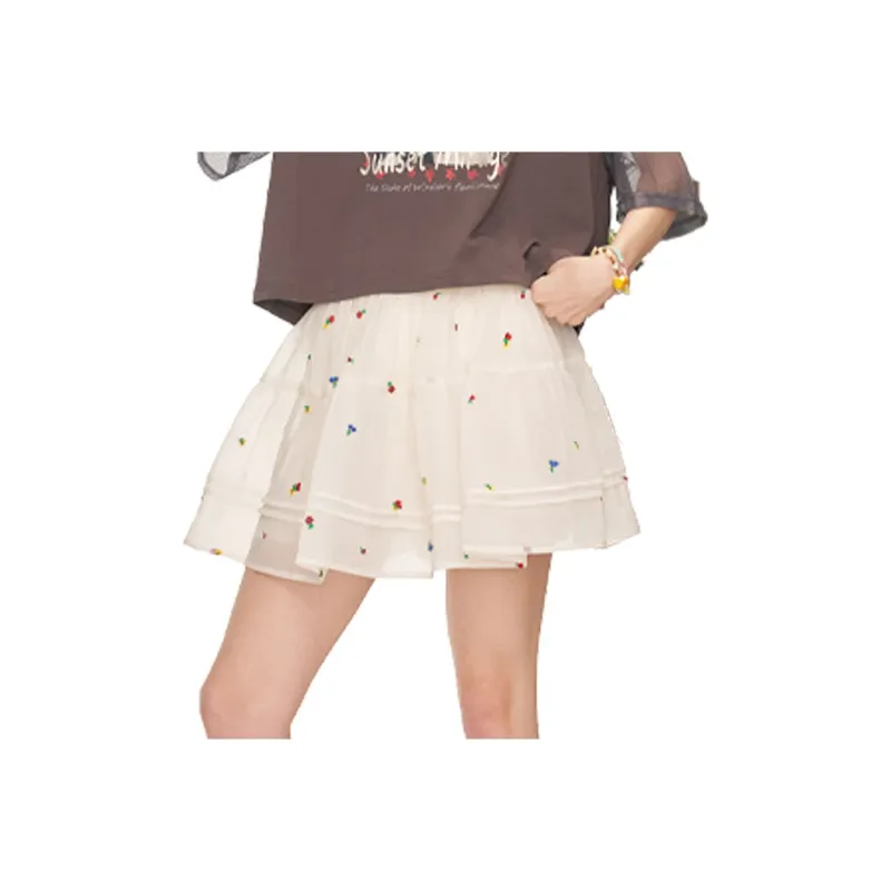 ELF SACK Casual Short Skirts Women's-1