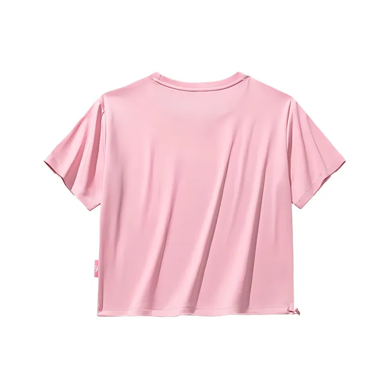 CHAOJIANTA x DAIMENGTING,LIANMINGKUAN T Shirt Women's Cloud Cherry Blossom Pink-1