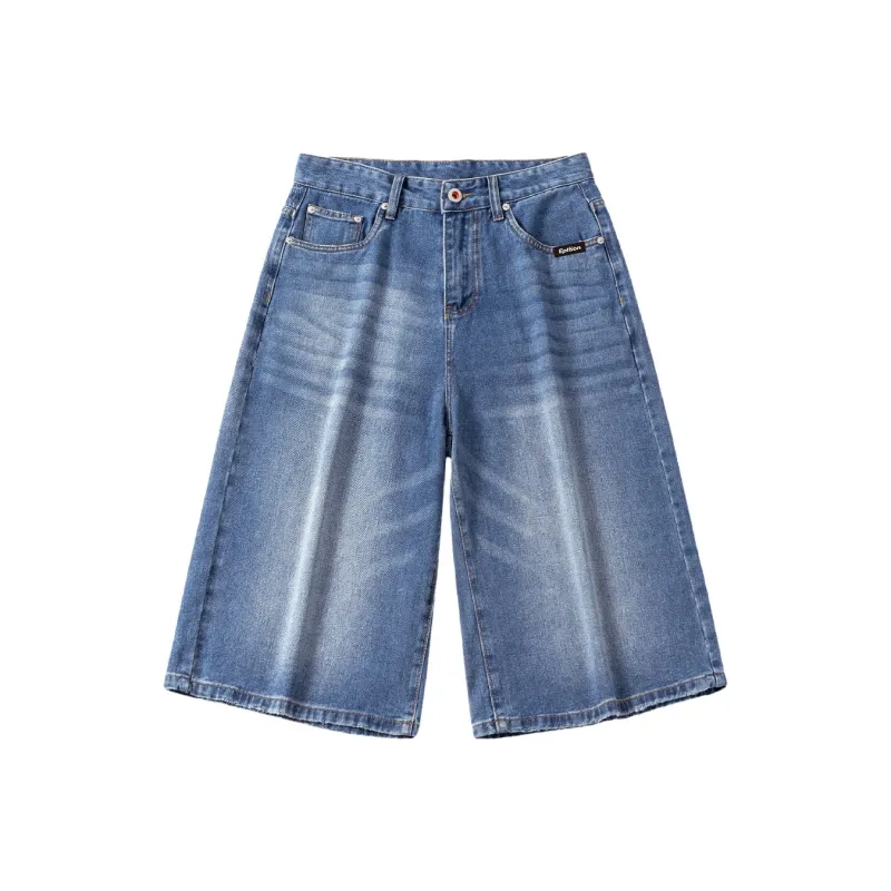 EPTISON Denim Shorts Unisex Dark Blue-0