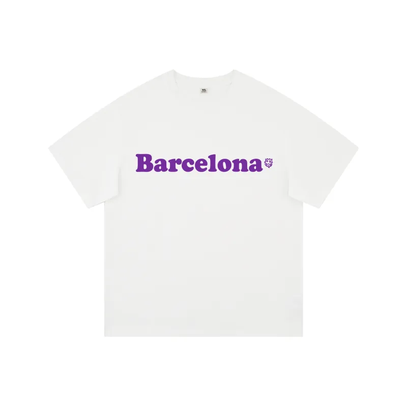 FCB ARCELONA T Shirts Unisex-4