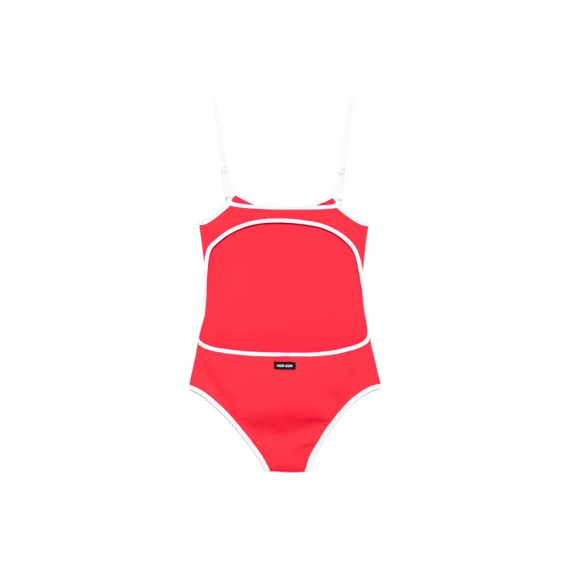 MIU MIU One piece Swimsuit Women's Red-1