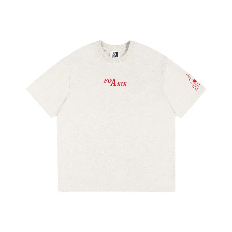 FOASIS Drop Shoulder Sleeve T Shirt Unisex-13
