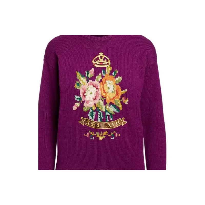 Polo Ralph Lauren FW22 Sweater Women's Purple-2