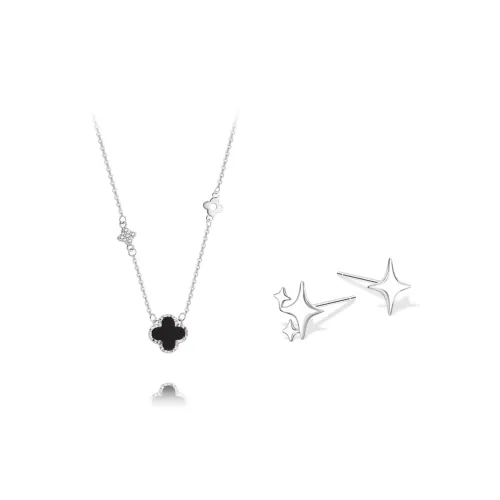 KUMET Sterling Silver Necklaces Women's