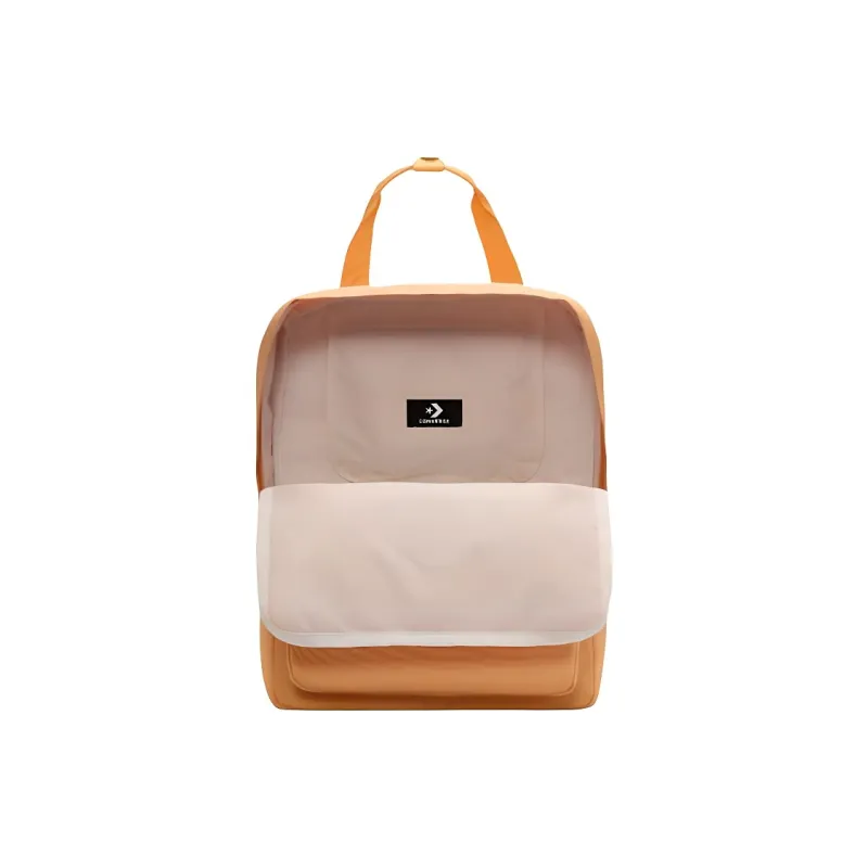 Converse Polyester Backpack Small Size Unisex Orange-3