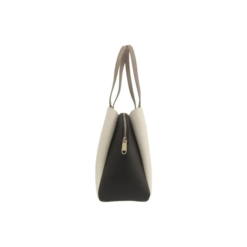 Furla Minerva Leather Tote Bag, Shopping Bag, Shoulder Bag Regular Women's White-2