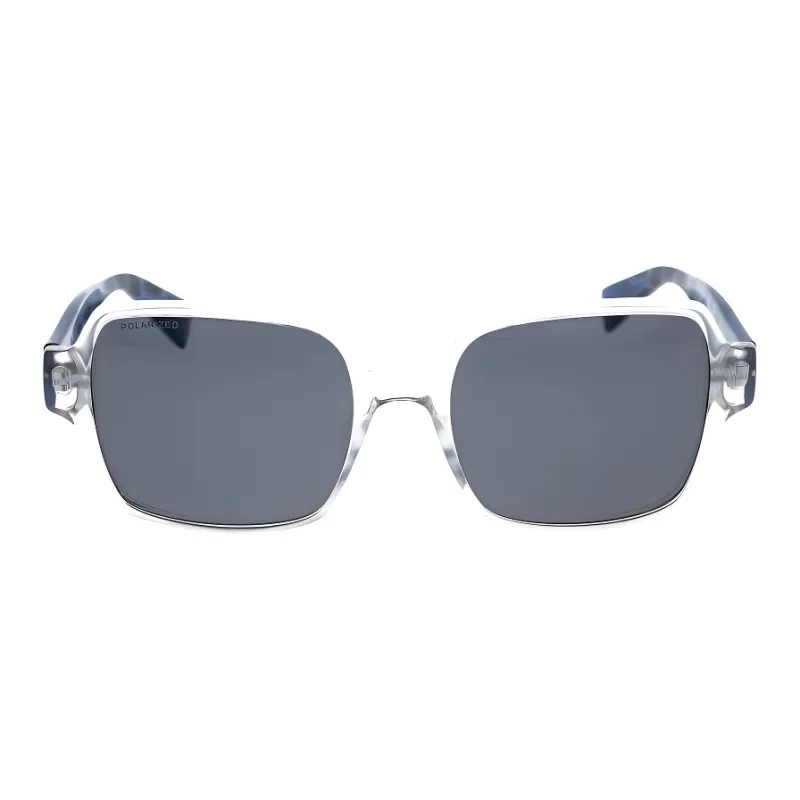 Mr Wonderful Acetate Square Sunglasses Women's Transparent-1