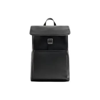 ZARA Polyester Backpack Unisex Black