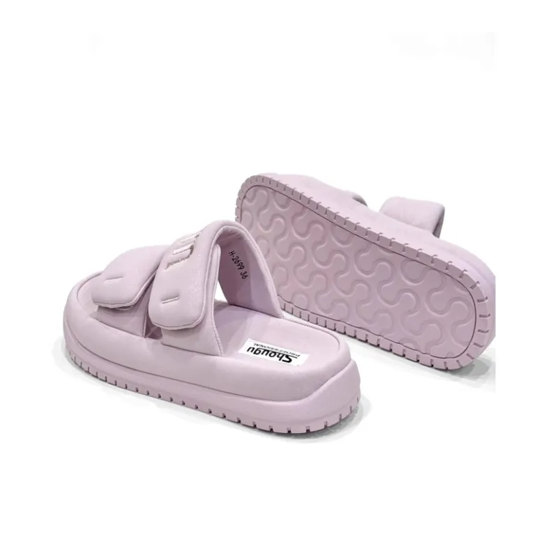 Shougu Rubber Sole Slip Resistant Slide Slippers Women's-10