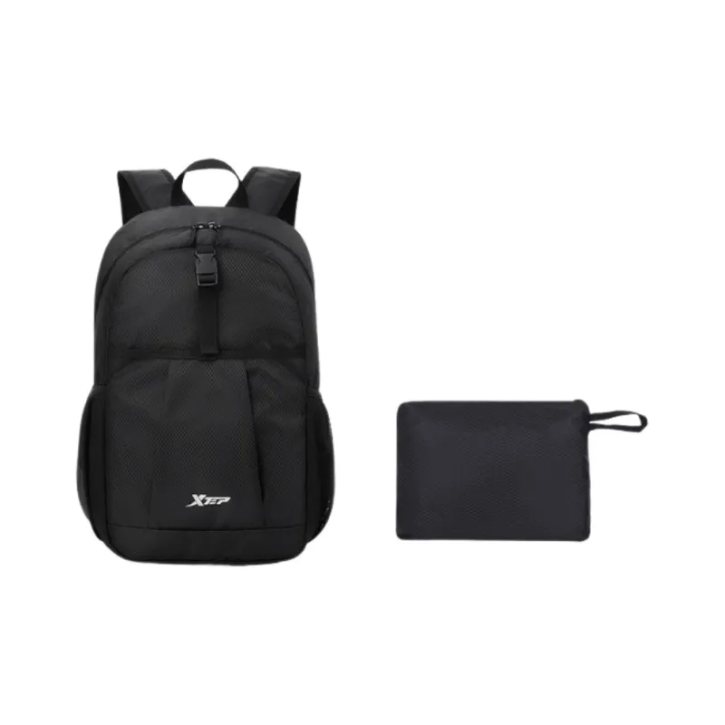 XTEP Polyester Backpack Regular Unisex Black-1