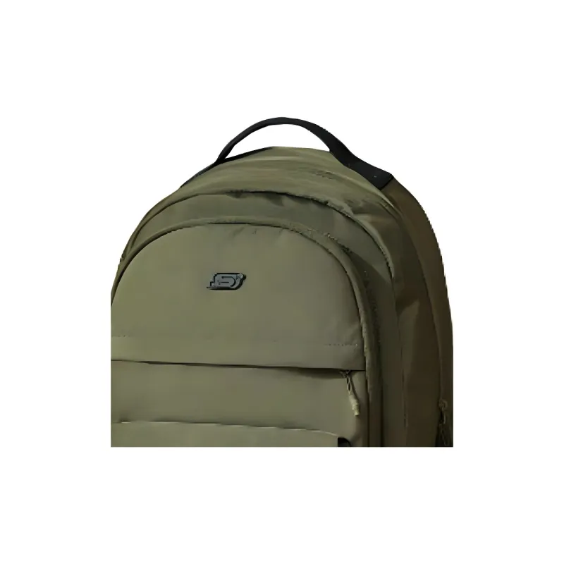 Skechers Colorful Fabric Backpack Unisex Black Olive-4