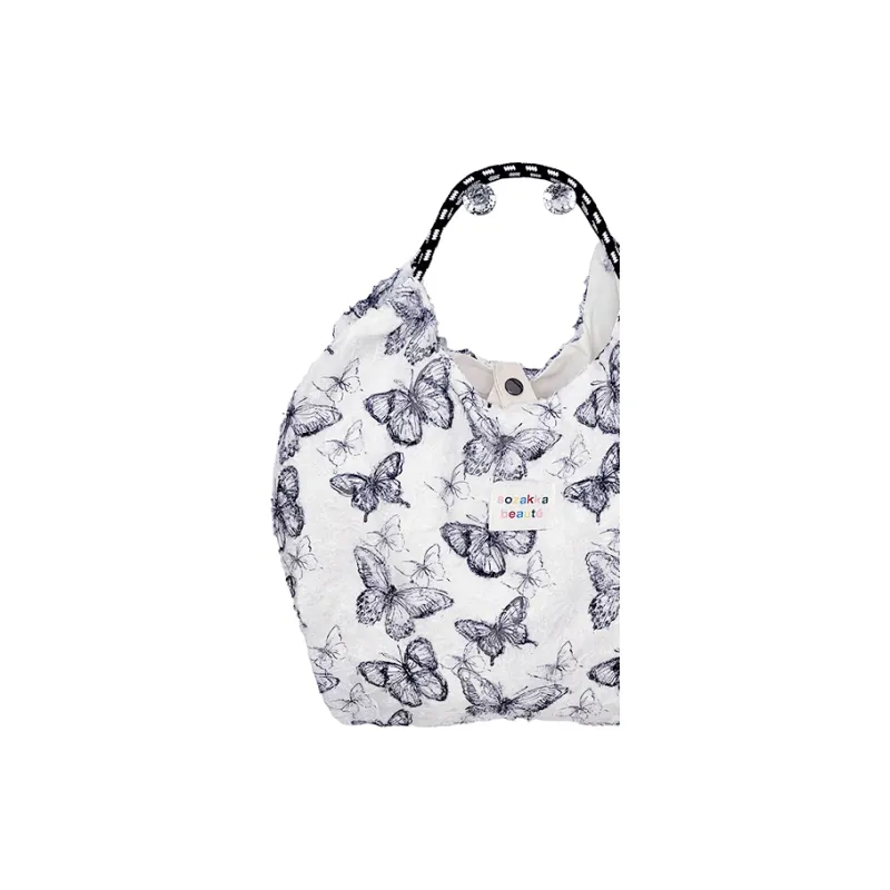 DCLOUD Canvas Bag Handbags Regular Women's Black/Cyan-2