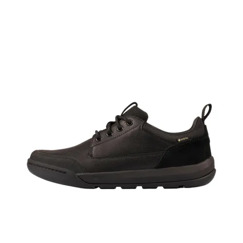Clarks Ashcombe Lo GORE TEX Abrasion Resistant Waterproof And Breathable Low Top Casual Shoes Men's Black