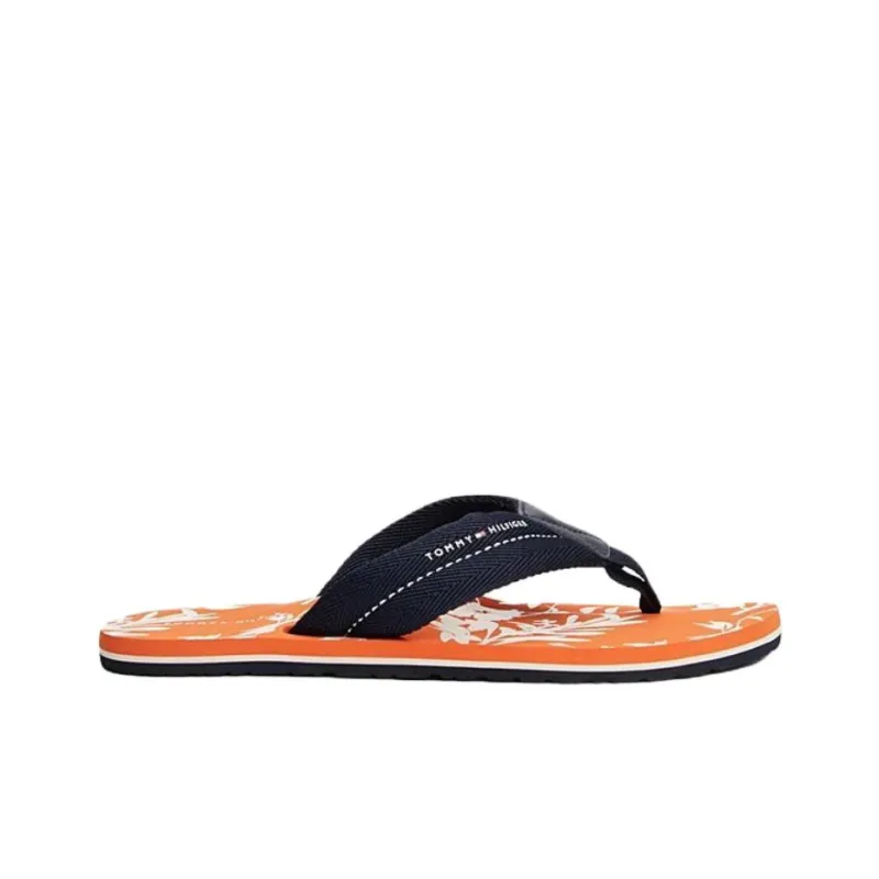 Tommy Hilfiger EVA Abrasion Resistant Flip Flops Men's Marine Blue-2