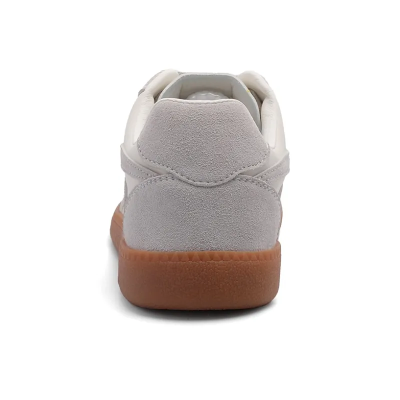 DEERWAY Slip Resistant, Abrasion Resistant, Lightweight Low Top Casual Shoes Men's Greige-3