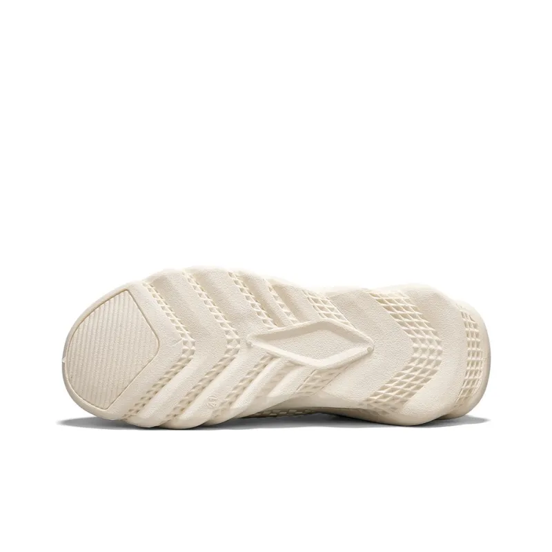 Binary Height Increasing, Abrasion Resistant, Lightweight, And Breathable Low Top Casual Shoes Men's Beige-4