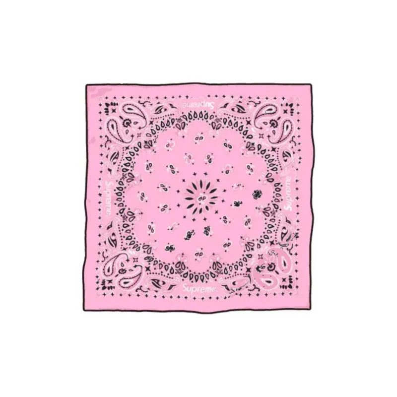 Supreme Silk Scarves Unisex Multicolor-3