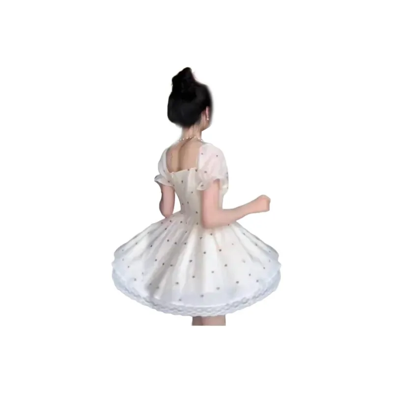 GUOZHEN Short Sleeved Dress Women's-2