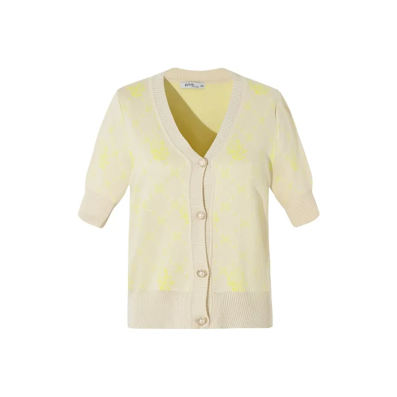 FAWENXIANGZI Knitwear Women's Apricot-0