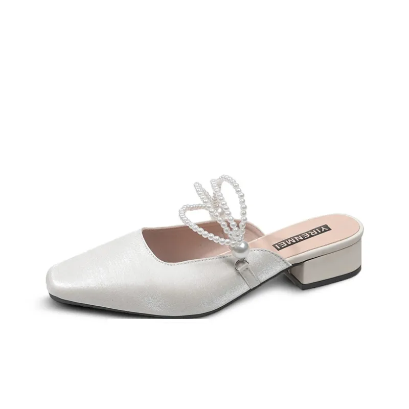 Betu Rubber Sole Abrasion Resistant Slip Resistant Closed Toe Slippers Women's-0