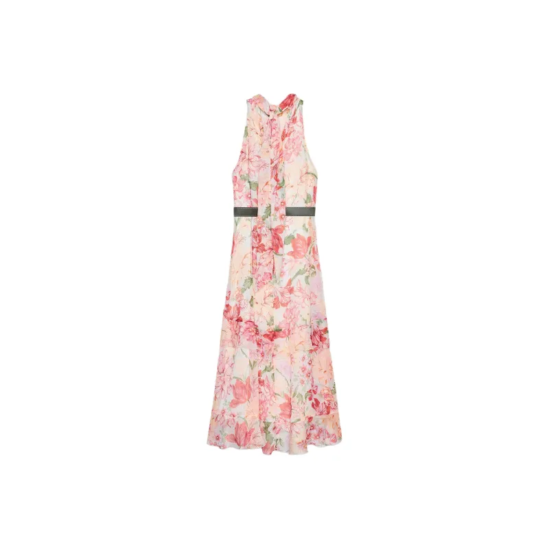 ZARA Sleeveless Dresses Women's Multicolor-1