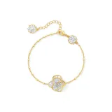 Levi's Lace Skirt Bracelet (Gold Edge)