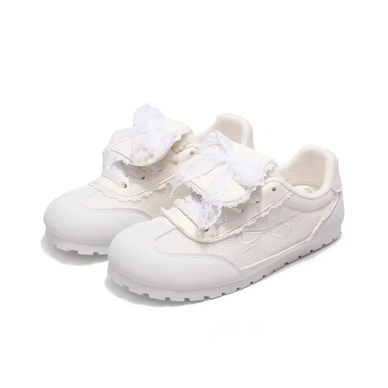 PIYOPIYO Skateboard Shoes Women's Beige-1