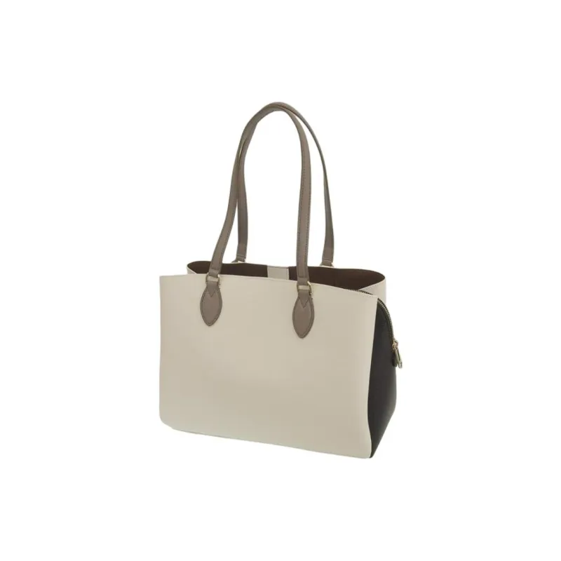 Furla Minerva Leather Tote Bag, Shopping Bag, Shoulder Bag Regular Women's White-3