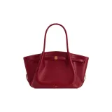 Burgundy Waxed Leather
