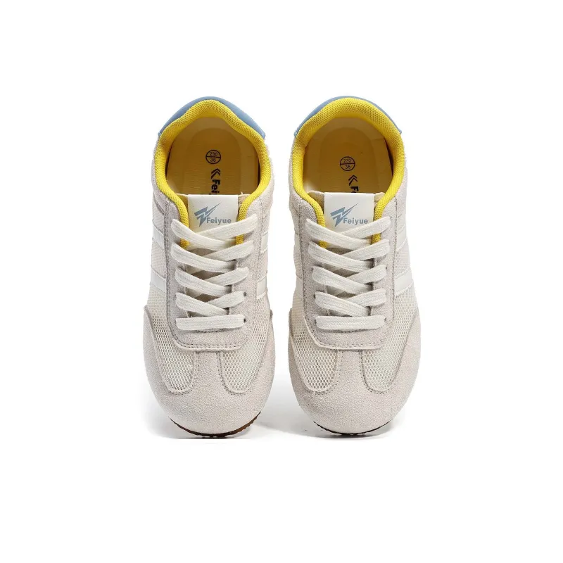 Feiyue Abrasion Resistant Balance Lightweight Low Top Casual Shoes Women's-3