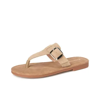 Than Than Me Rubber Sole Slip Resistant Flip Flops Women's