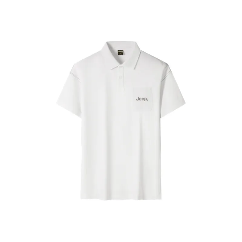 Jeep Fashion Sports Collection Polo Shirt Men's-0