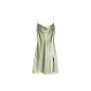 Avocado Green[Split Nightgown]Slim Fit
