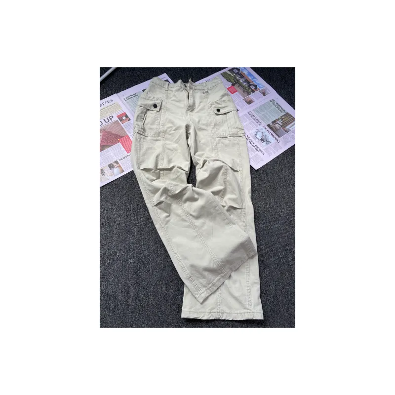 CORNILOT Cargo Pants Unisex Apricot-2