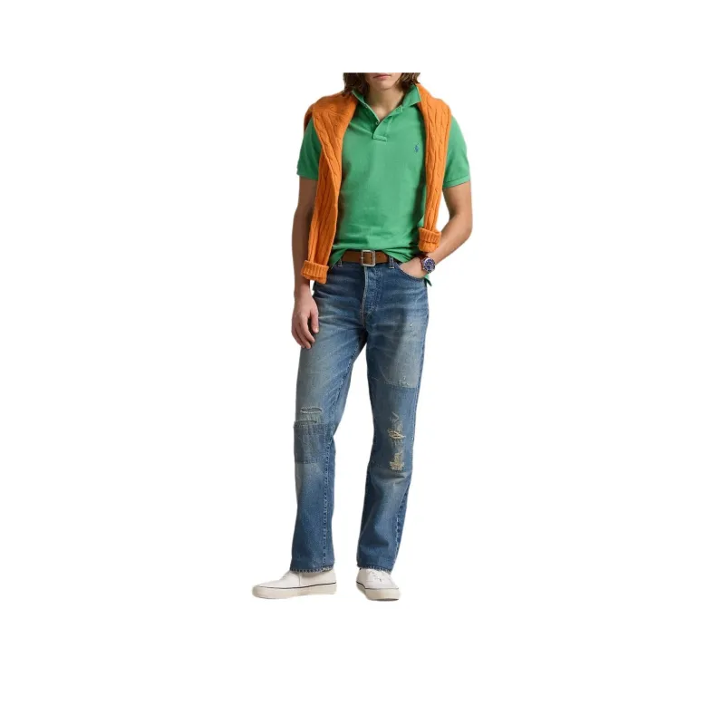 Polo Ralph Lauren Polo Shirt Men's Bamboo Raft Green-0