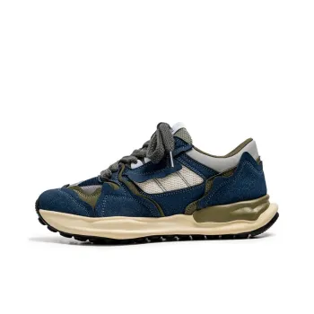 Meiretu Cushioning And Breathable Low Top Casual Shoes Men's Interstellar Blue