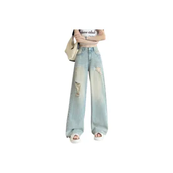 SITOL Jeans Women's Washed Color