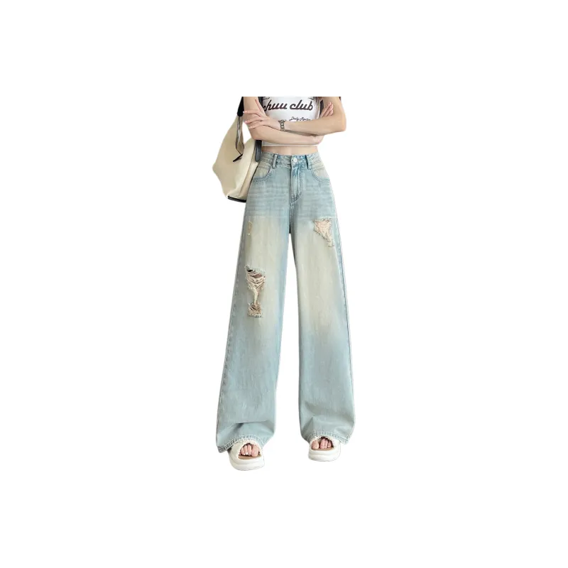 SITOL Jeans Women's Washed Color-0