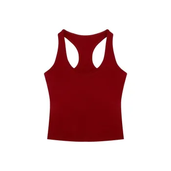 HEISU Tank Tops Women's Ancora Red