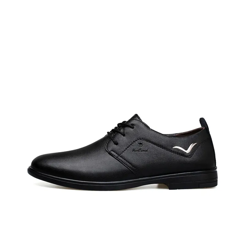 VanCamel Dress Shoes Men's Black-0