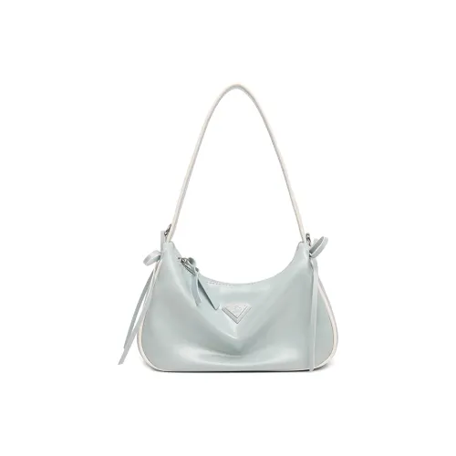 JACD PU Shoulder Bag Women's Black/Blue/Apricot