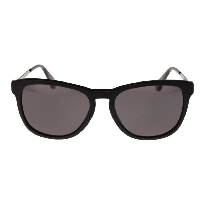 WOOW Acetate Oval Sunglasses Women's Black-0