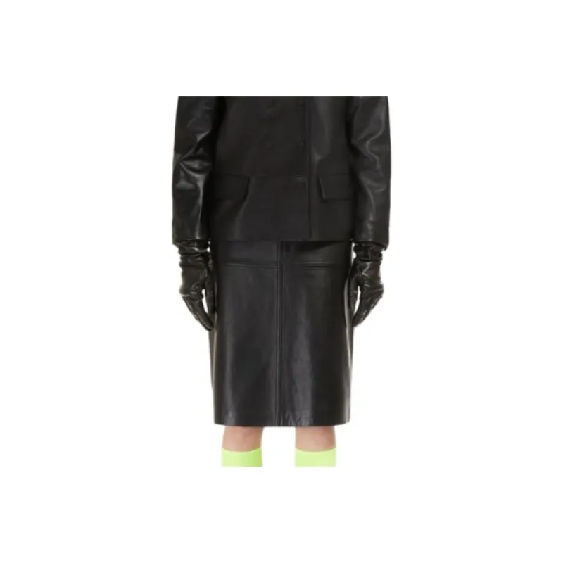 SportMa Leather Jacket Women's Black-4