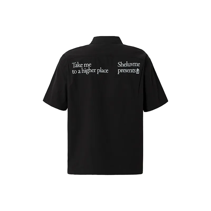 FAKE VINTAGE Shirts Unisex Black-1